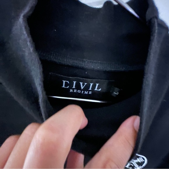 Civil Regime Mockneck Turtleneck Shirt - Picture 3 of 4